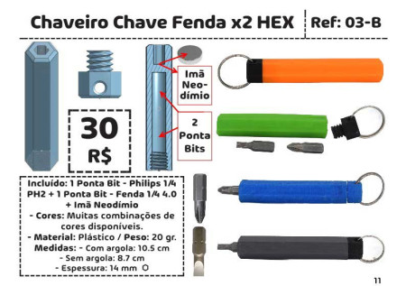 catalogo super chaveiros a5 new