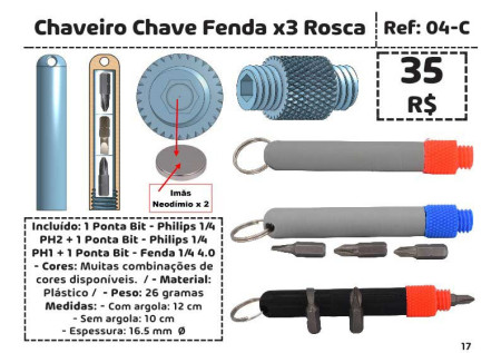 catalogo super chaveiros a5 new
