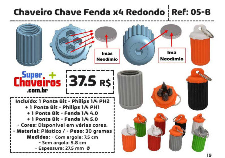 catalogo super chaveiros a5 new