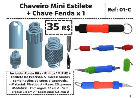 catalogo super chaveiros a5 new