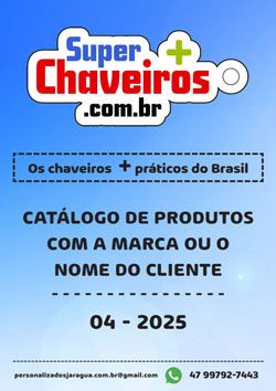 foto de catálogo super chaveiros de marcas